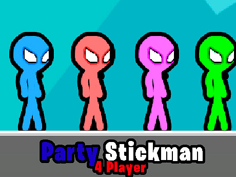Stickman για εορτασμός για 4 φανατικοί παίκτες